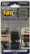 Zwarte HPX Stretch en Fuse Tape 25MMx3M